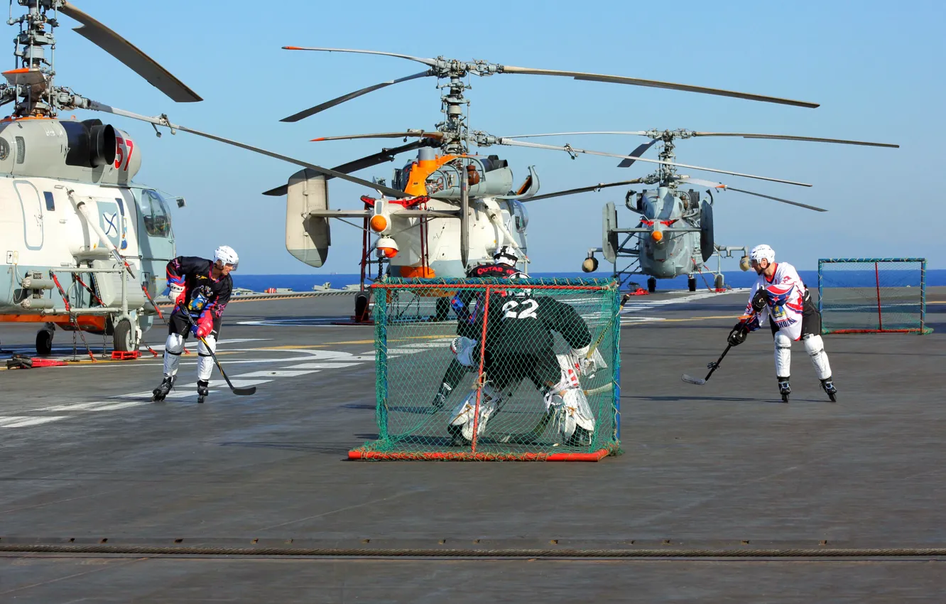Photo wallpaper the game, sailors, Admiral Kuznetsov, avinotec