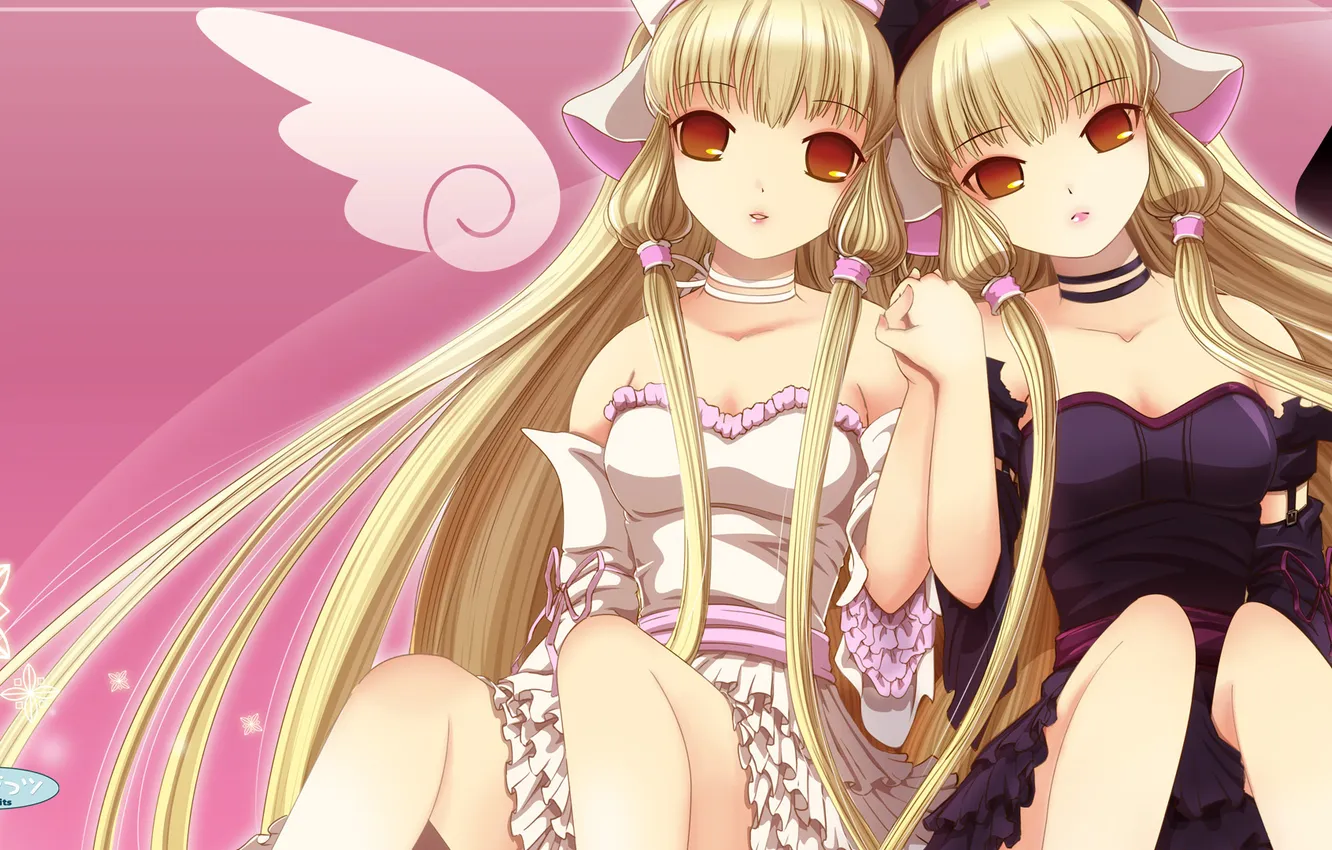 Photo wallpaper background, art, girl, ears, chii, chobits, Freya