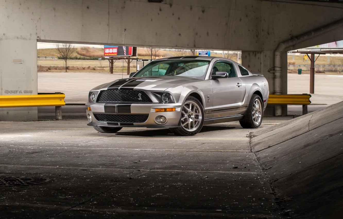 Photo wallpaper Mustang, Ford, Shelby, GT500, Cobra