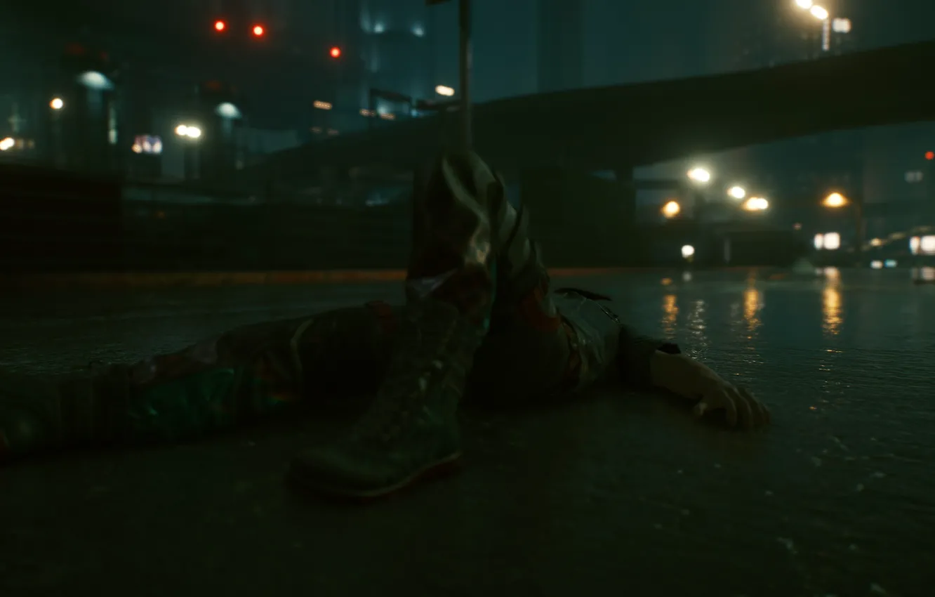 Photo wallpaper future, cyberpunk, rpg, night city, CD Projekt RED, Cyberpunk 2077, Video Game, Cyberpunk