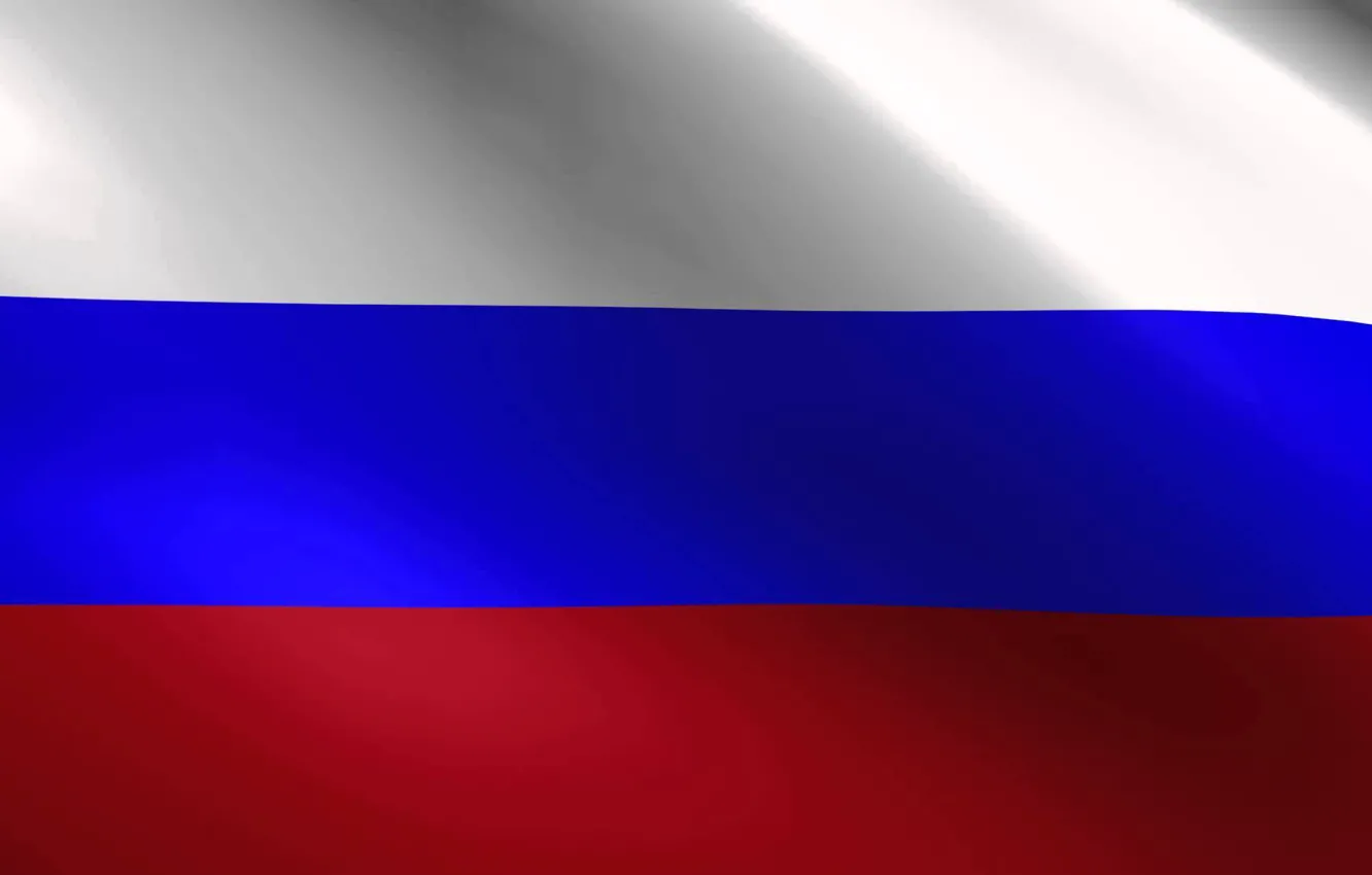Photo wallpaper Flag, Moscow, Russia, tricolor, homeland, patriotism, patriot