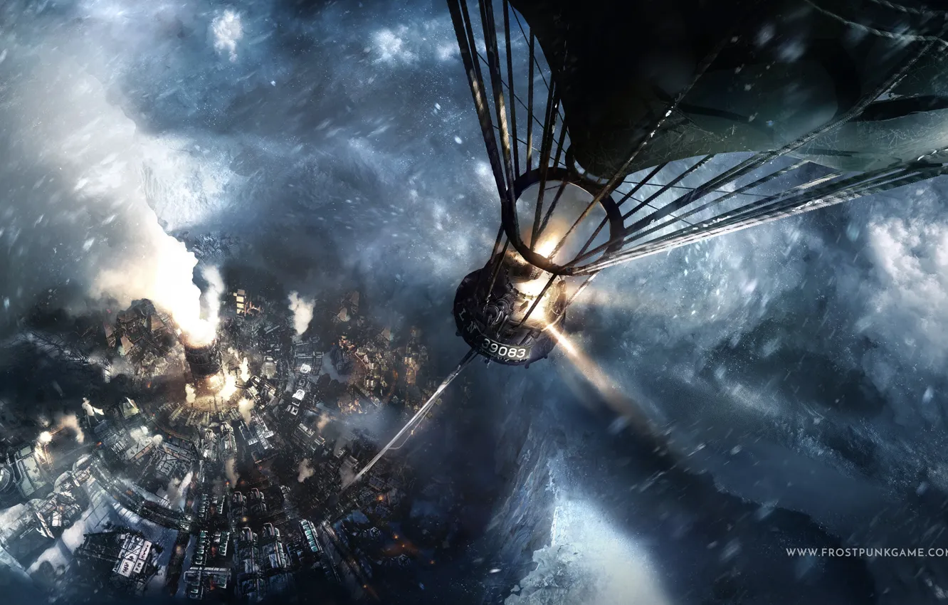 Photo wallpaper the game, game, FrostPunk