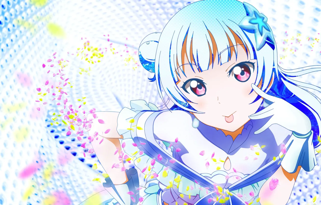 Photo wallpaper look, girl, Love Live School Idol Project, Living love