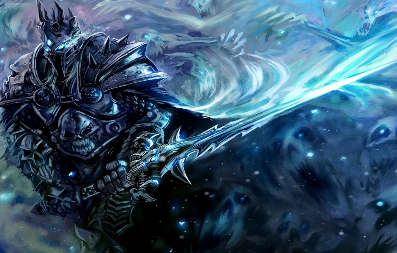 Photo wallpaper weapons, the game, armor, art, world of warcraft