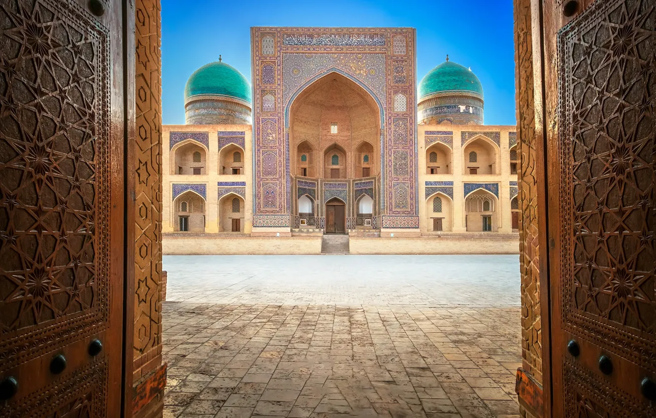 Photo wallpaper gate, the dome, Uzbekistan, Bukhara