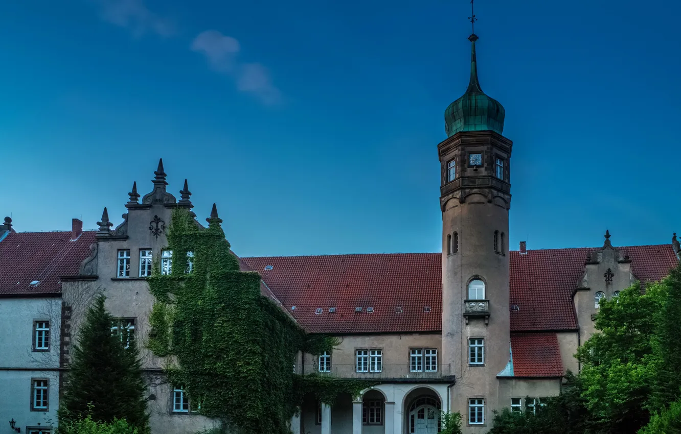 Photo wallpaper the city, photo, castle, Germany, Ulenburg