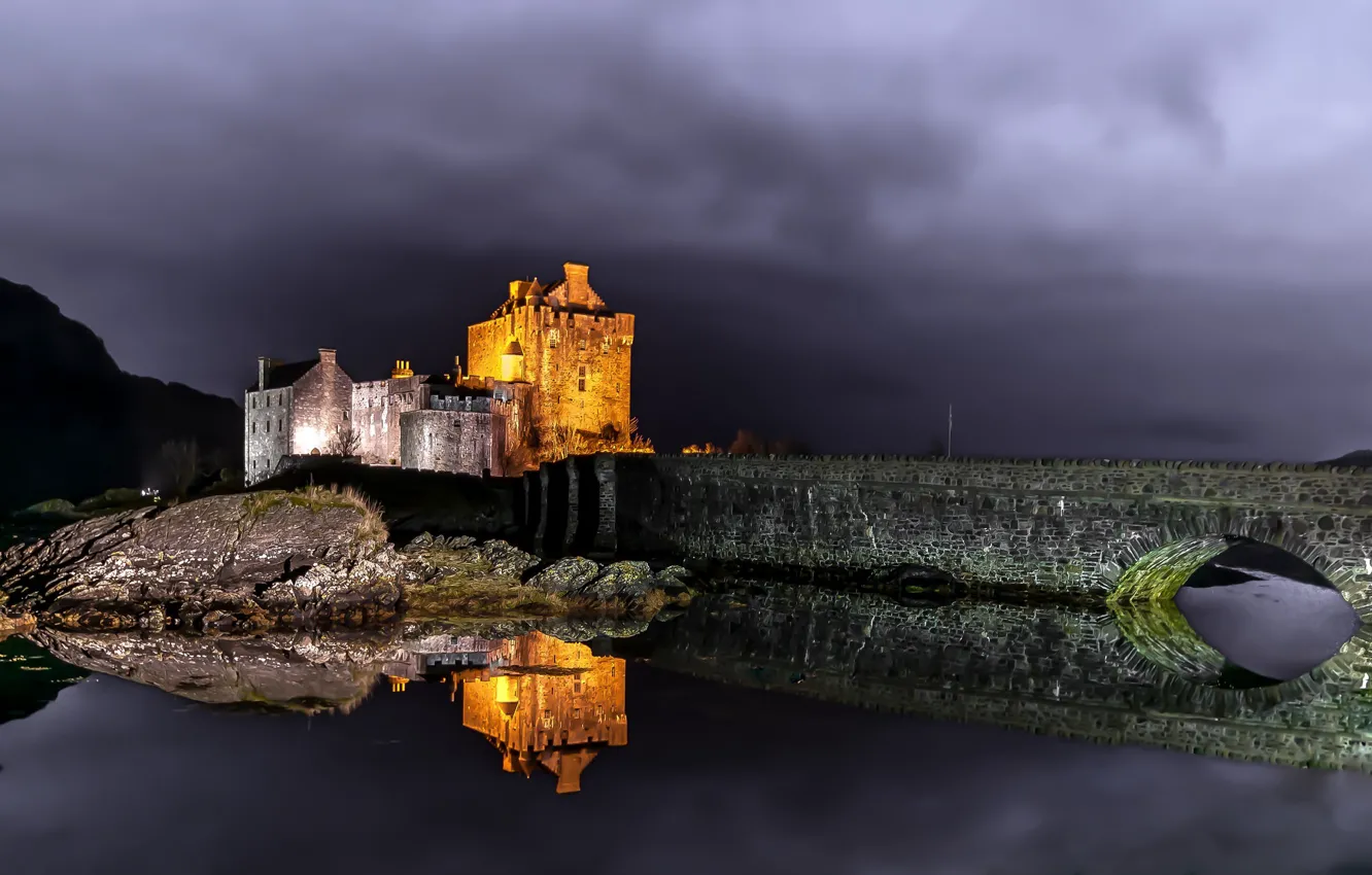 Photo wallpaper Scotland, United Kingdom, Dornie