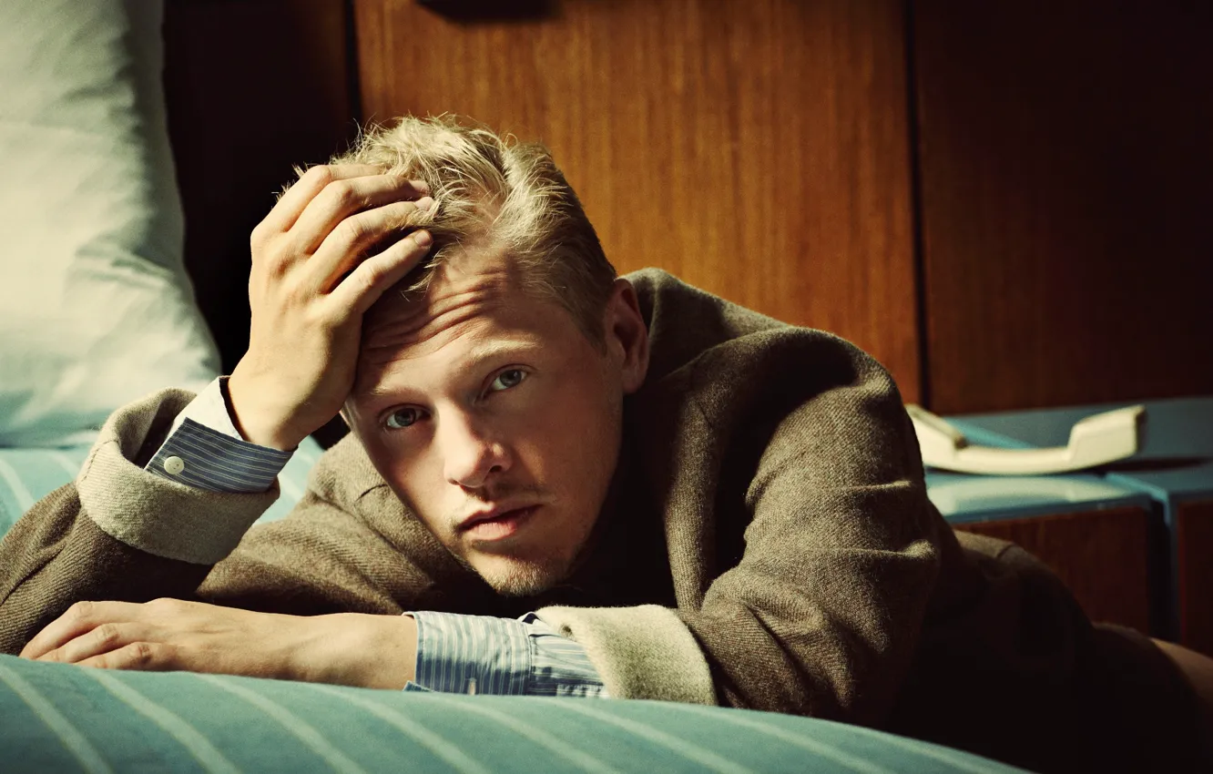 Photo wallpaper look, actor, jacket, Ture Lyndhardt