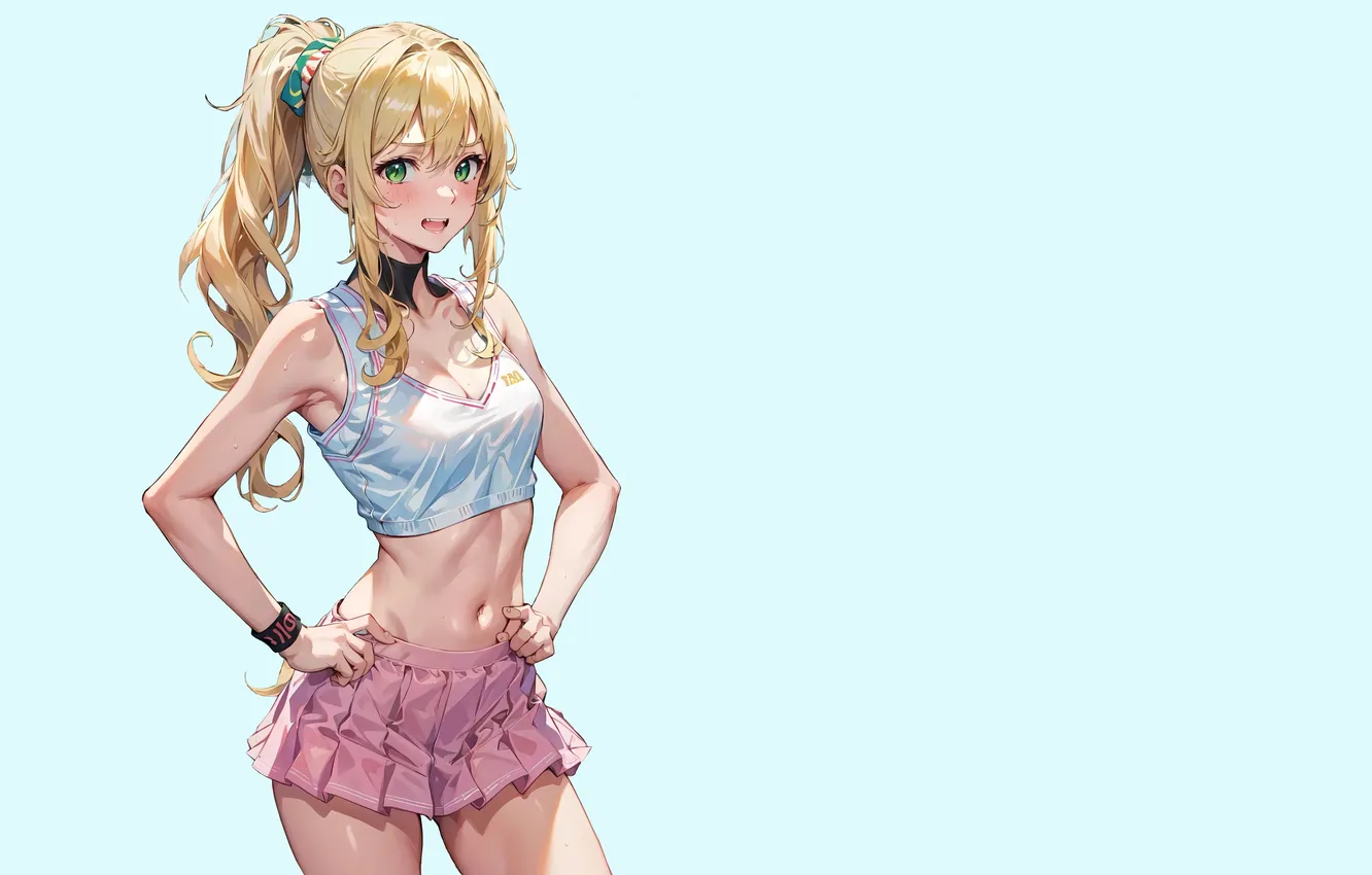 Photo wallpaper kawaii, girl, hot, sexy, anime, pretty, blonde, babe