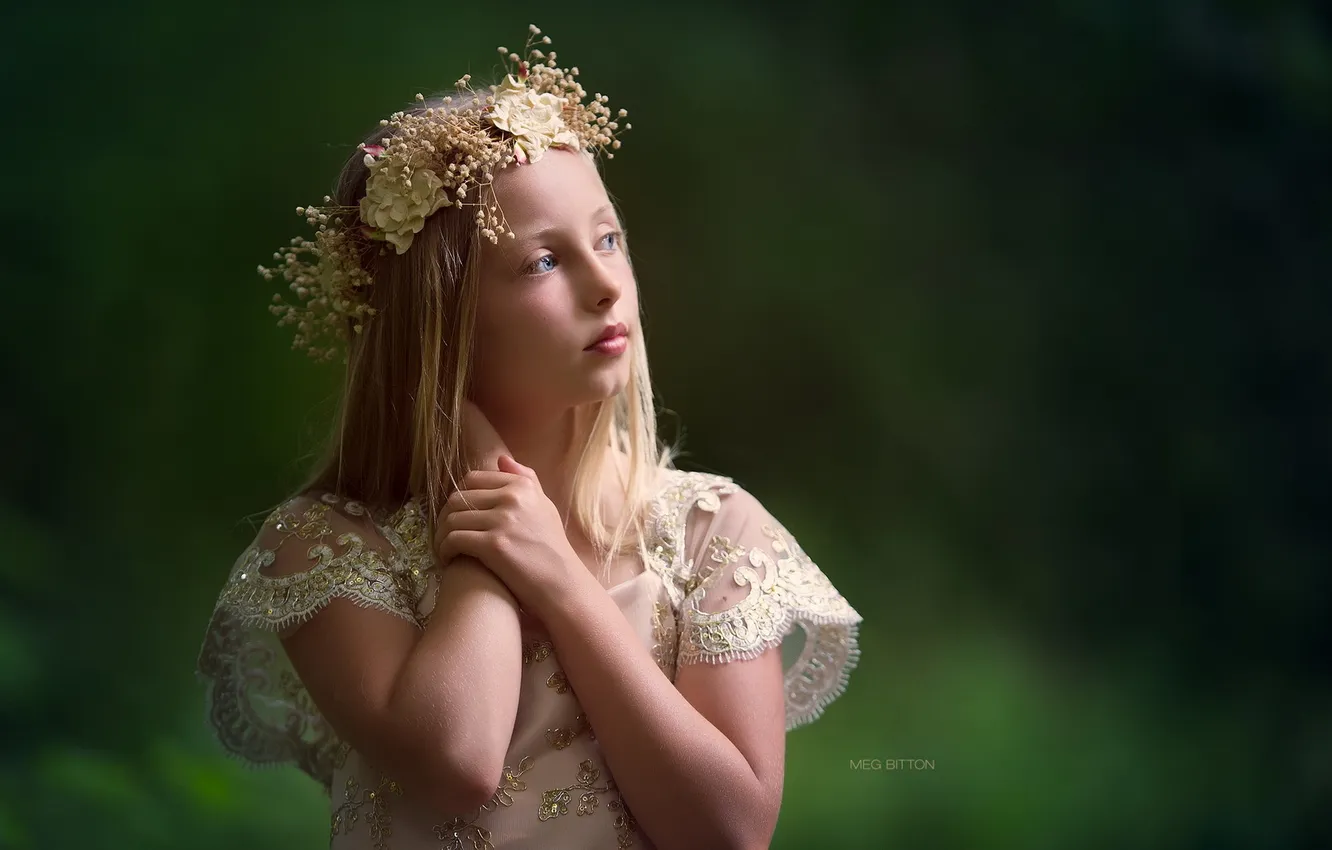 Photo wallpaper background, portrait, girl