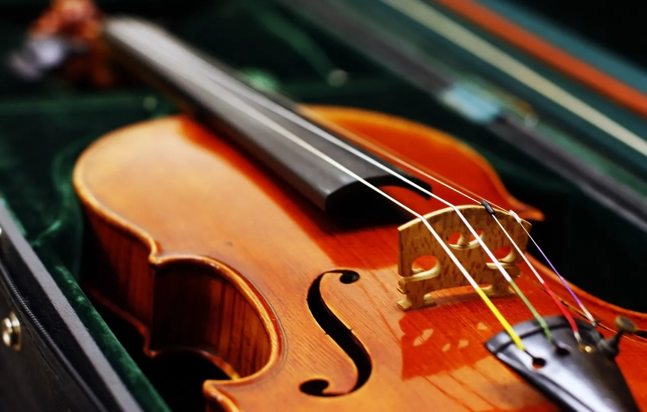 Photo wallpaper Violin, Strings, Sonatas