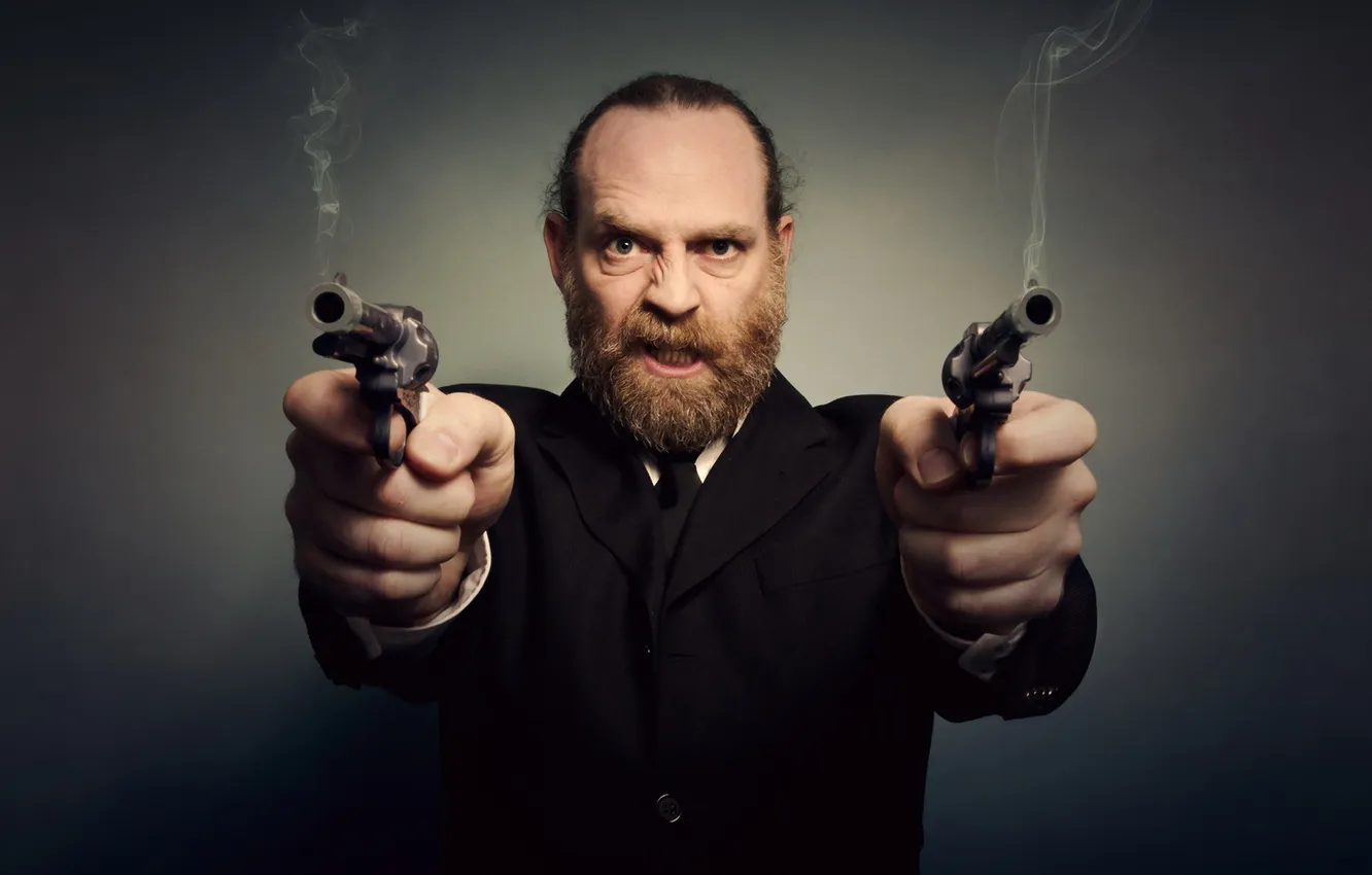 Photo wallpaper weapons, people, the situation