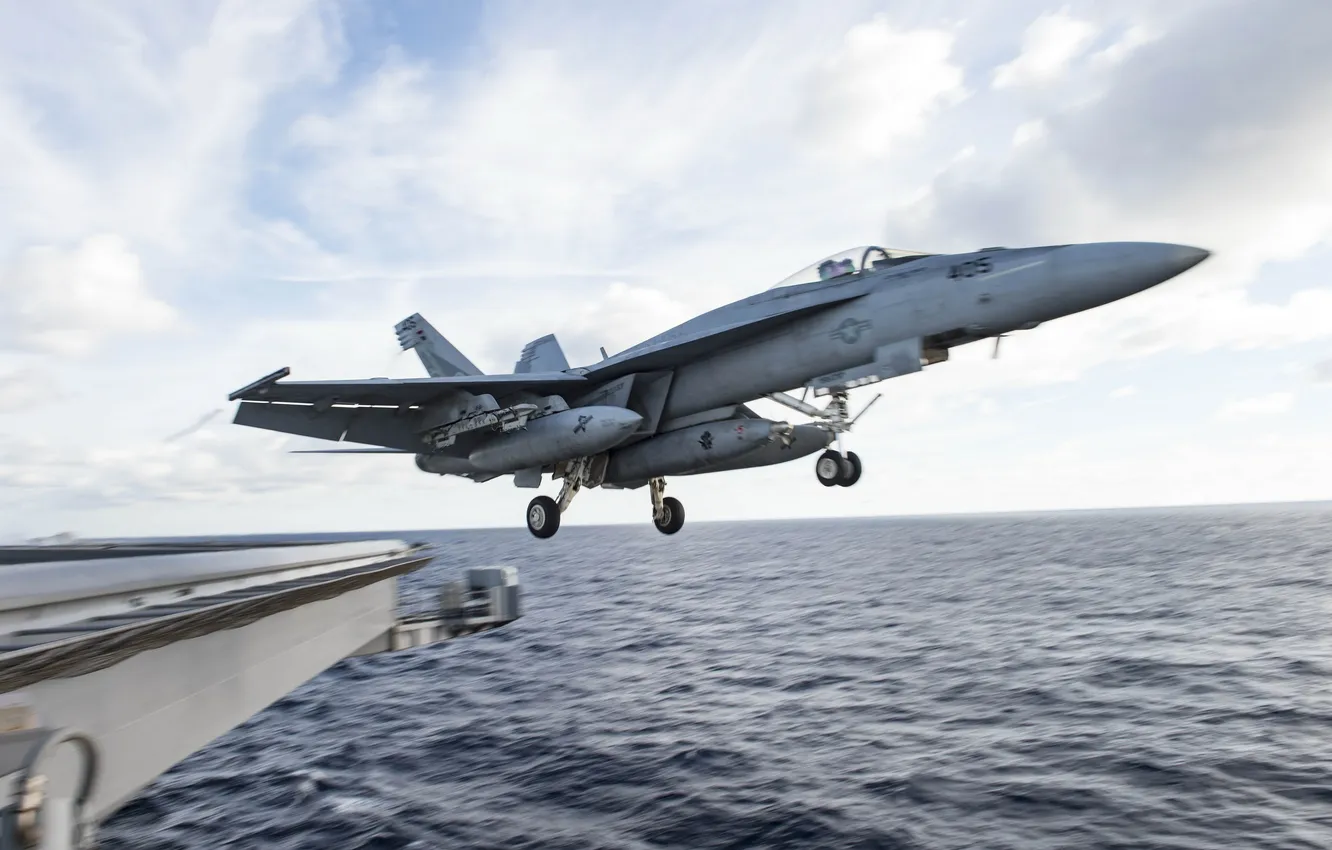 Photo wallpaper weapons, the plane, Super Hornet, FA-18E