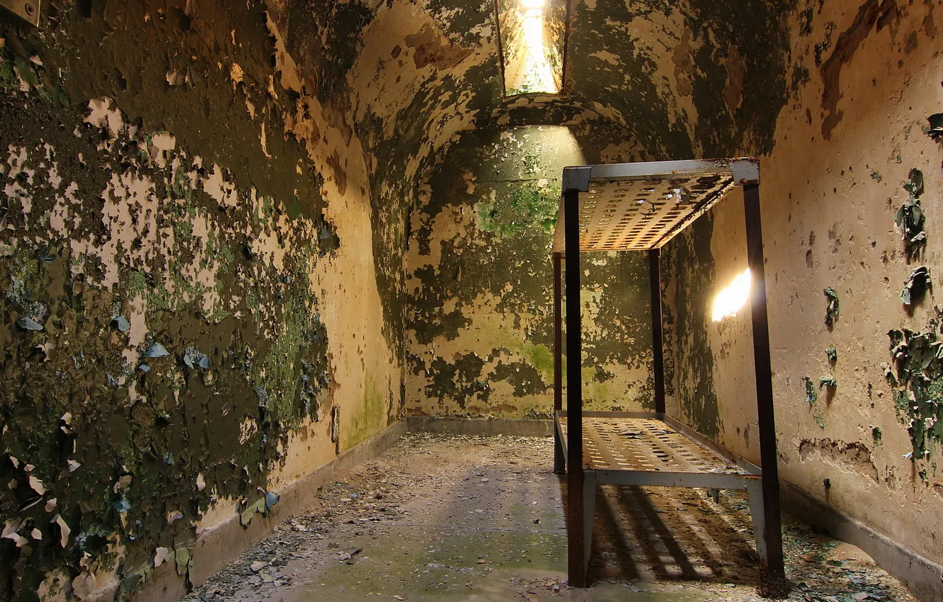 Photo wallpaper interior, camera, prison