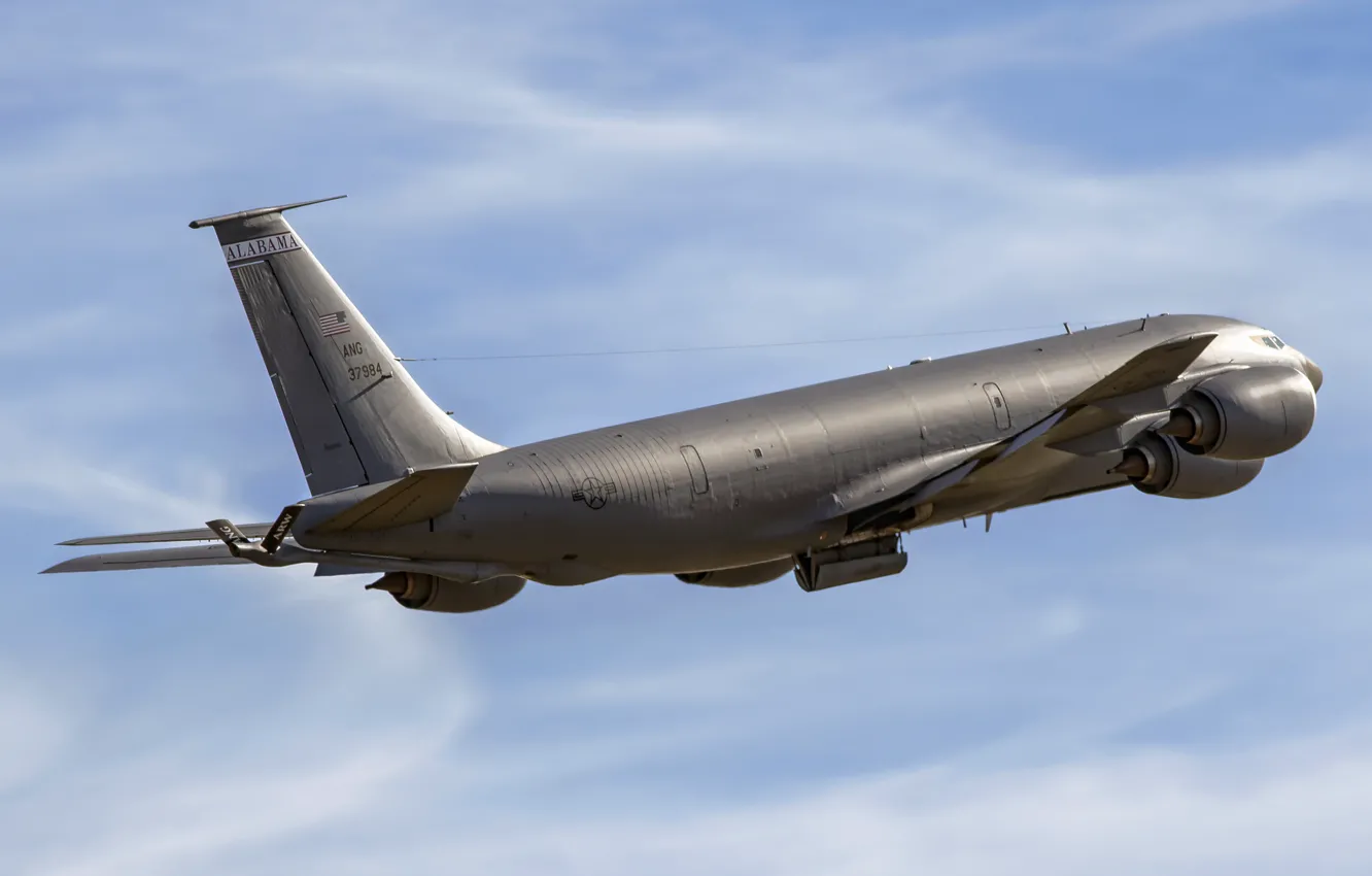 Photo wallpaper Boeing, tanker aircraft, KC-135R