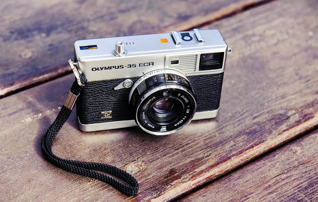 Photo wallpaper background, camera, OLYMPUS - 35 ECR