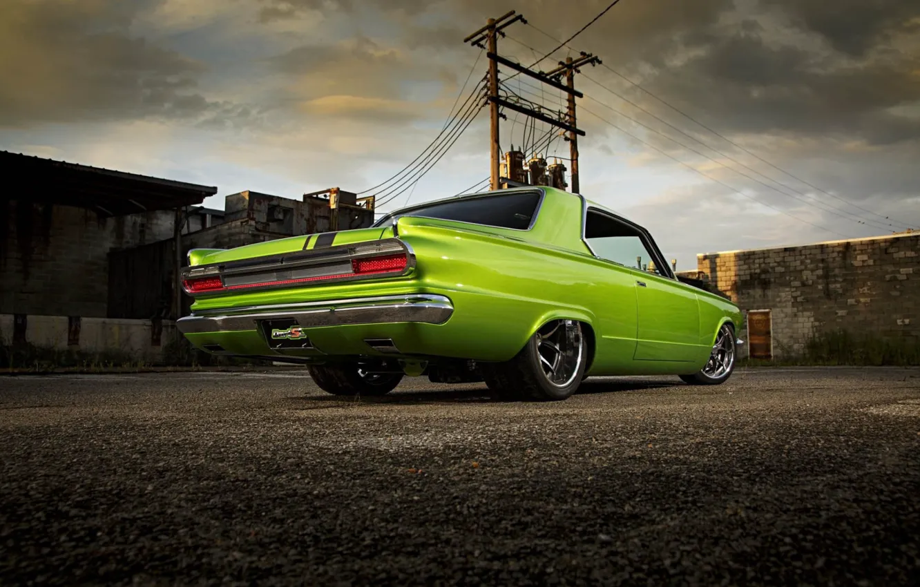 Photo wallpaper Muscle, Dodge, Car, Custom, Dart, Dodge Dart, Pro Touring