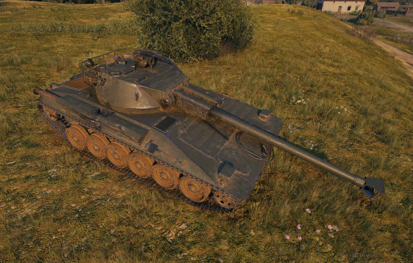 Photo wallpaper Sweden, medium tank, BUILDING 14 Alt 5