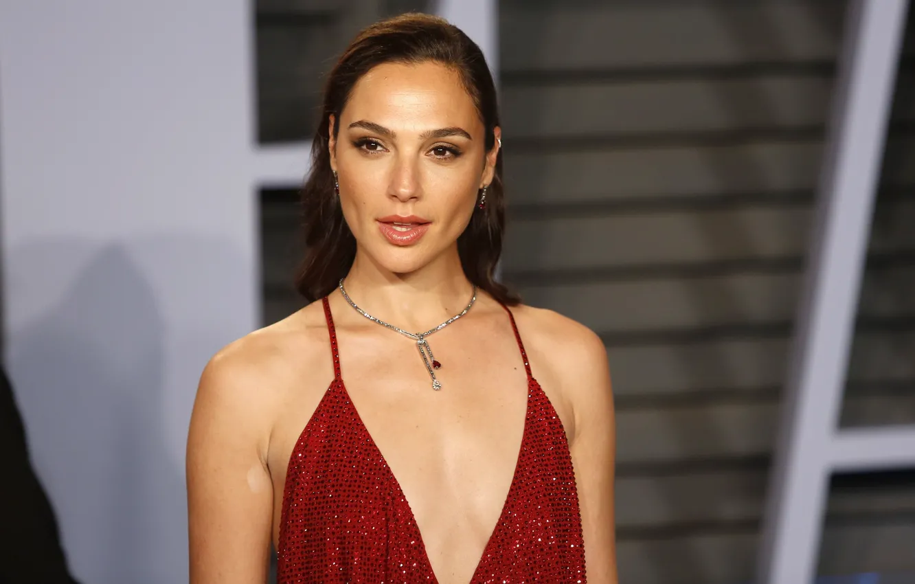Photo wallpaper look, pose, model, makeup, actress, hair, Gal Gadot, Gal Gadot