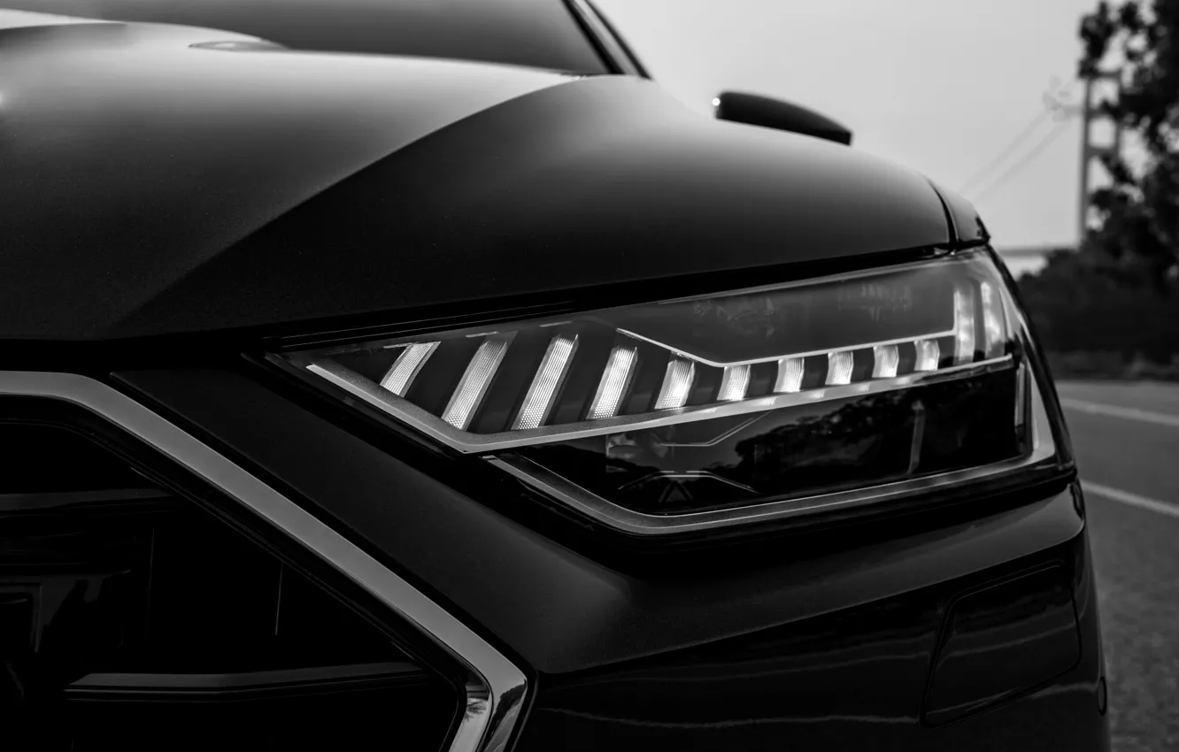 Photo wallpaper Audi, optics, 2019, A7 Sportback