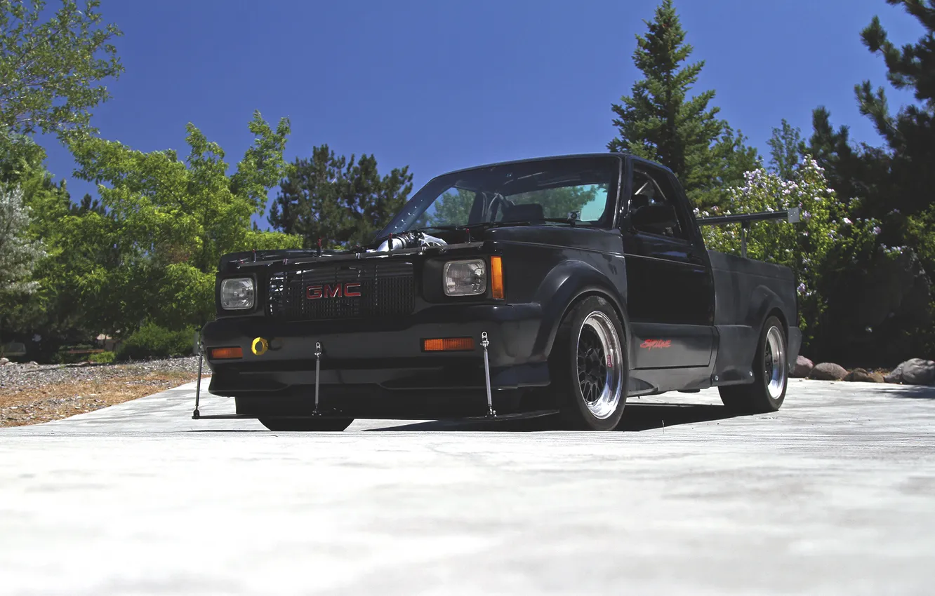 Photo wallpaper Truck, pickup, truck, pickup, GMC