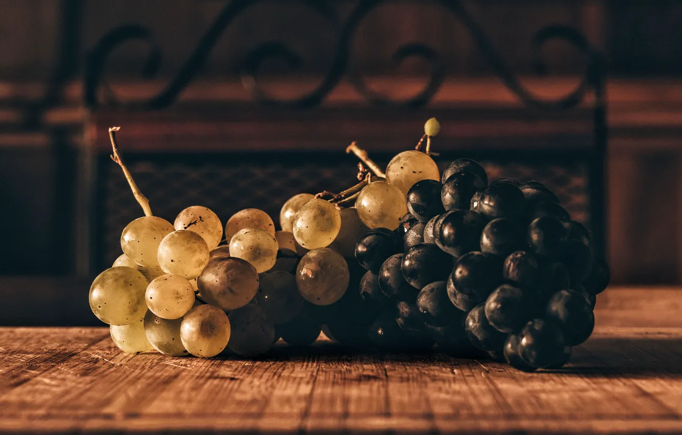 Photo wallpaper fruit, grapes, feed, healthy