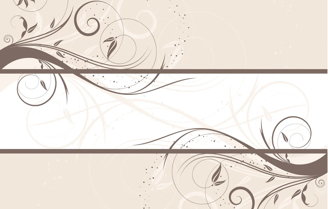 Photo wallpaper vector, texture, background, beige background, floral