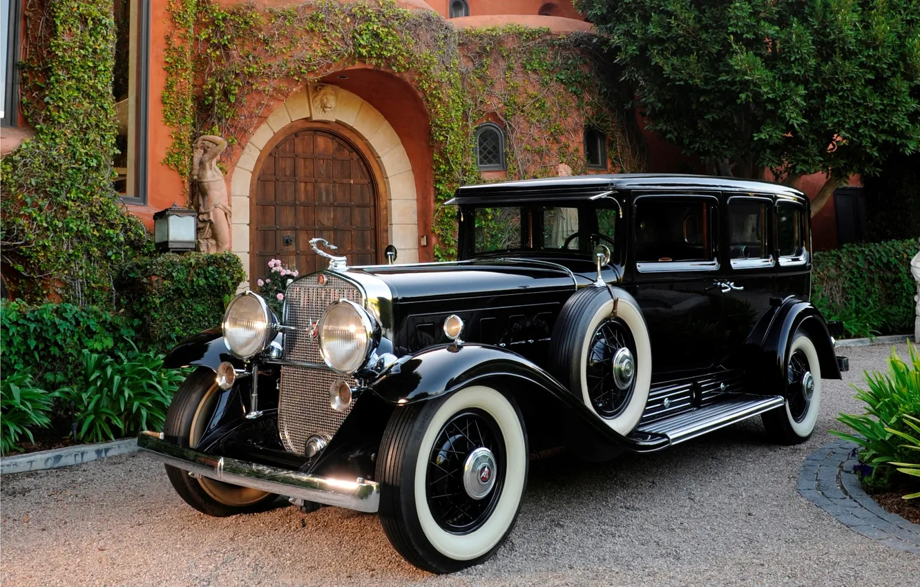 Photo wallpaper auto, retro, Wallpaper, Cadillac, Imperial, wallpaper, mansion, limousine