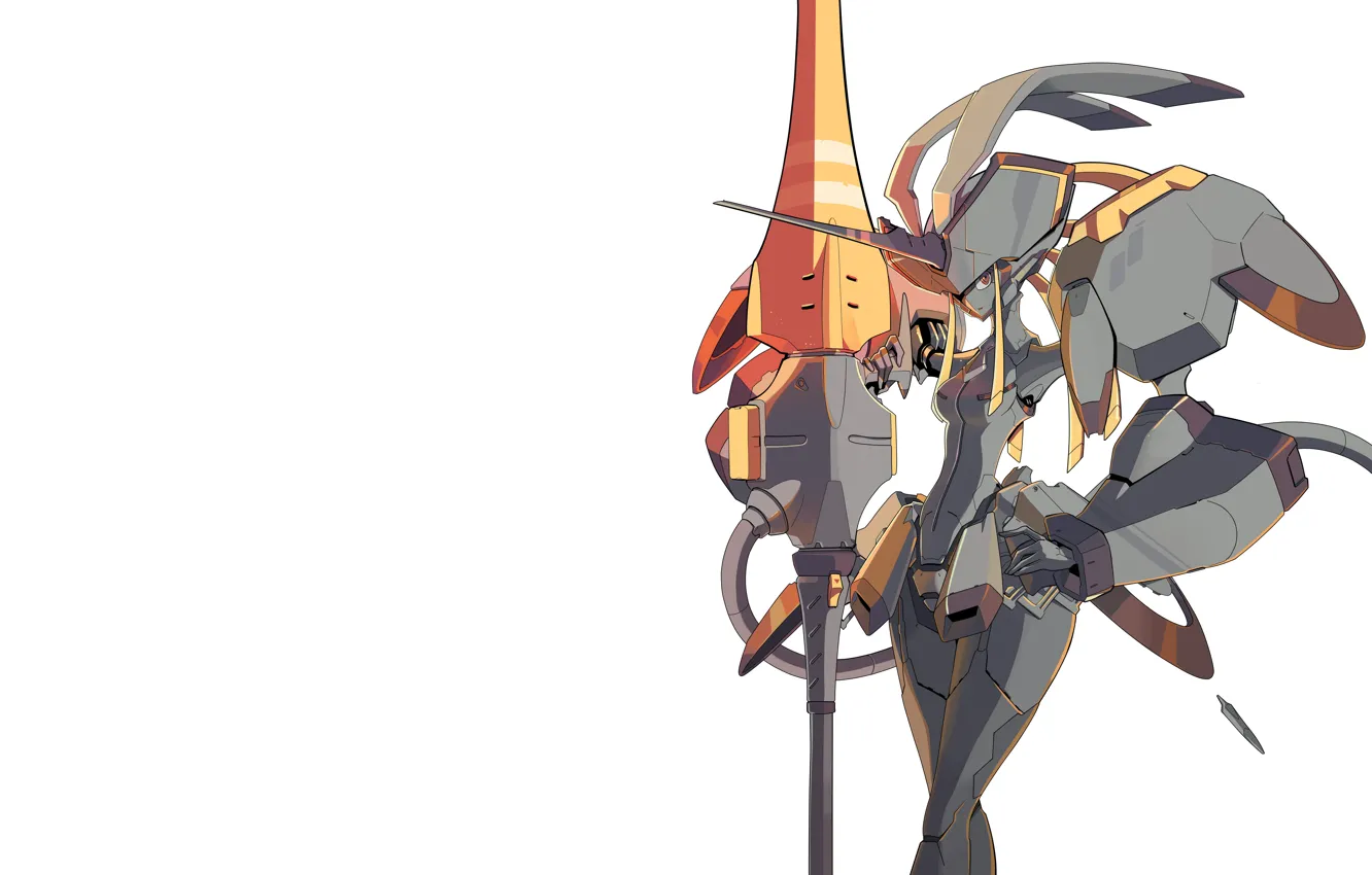 Photo wallpaper demon, devil, mecha, anime, pretty, asian, oriental, asiatic