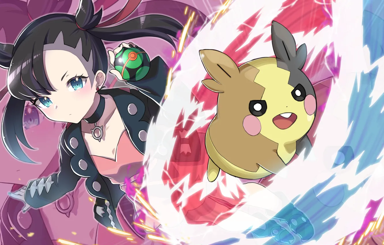 Photo wallpaper Pokemon, Pokémon: Sword and Shield, Marnie, Pokémon Sword and Shield