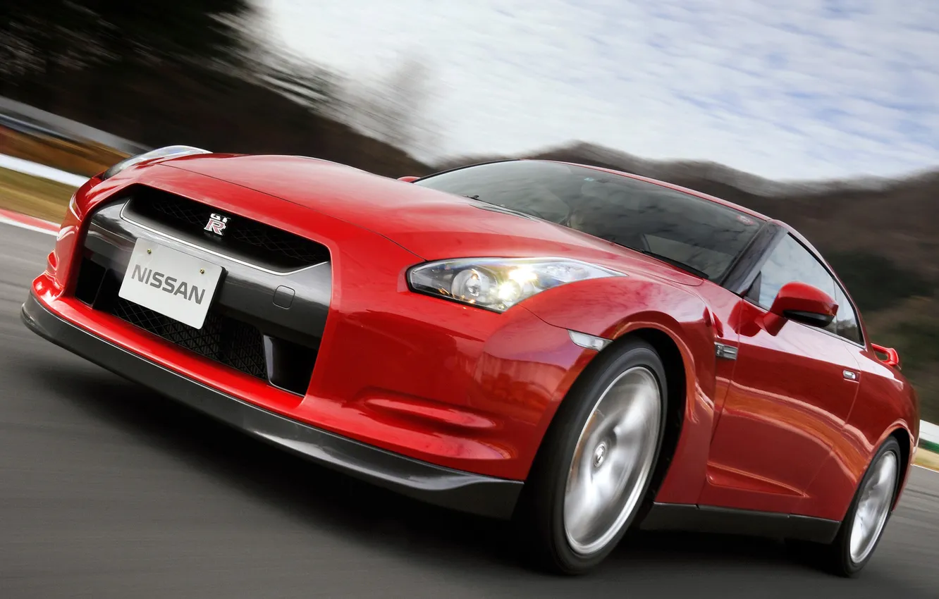 Photo wallpaper machine, Nissan, GT-R, car, skyline, cars, Nissan, R35