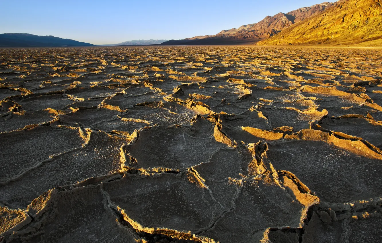 Photo wallpaper Death Valley, National Park, Badwater Basin