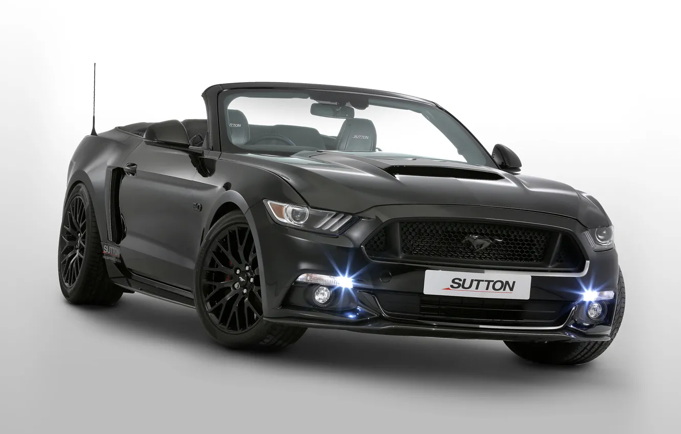 Photo wallpaper Mustang, Ford, Mustang, convertible, Ford, Convertible, Neiman Marcus, Clive Sutton