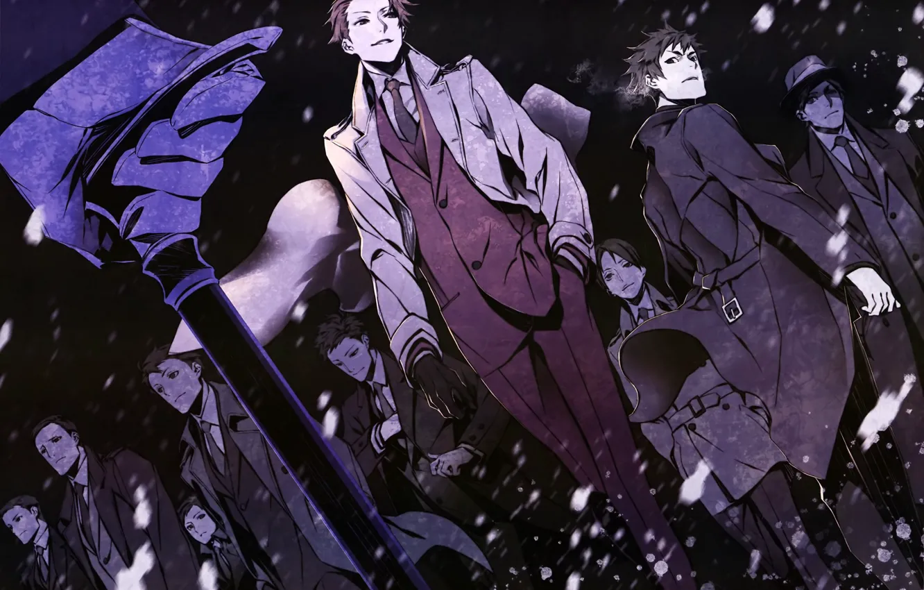 Photo wallpaper anime, art, guys, Joker Game
