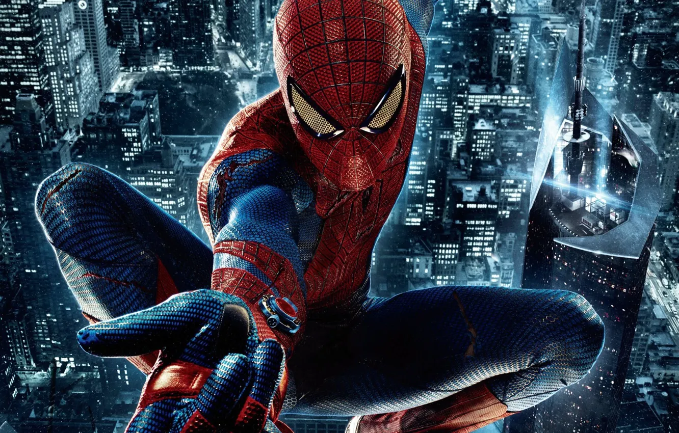 Photo wallpaper Marvel, The Amazing Spider-Man, New spider-Man, Andrew Garfield