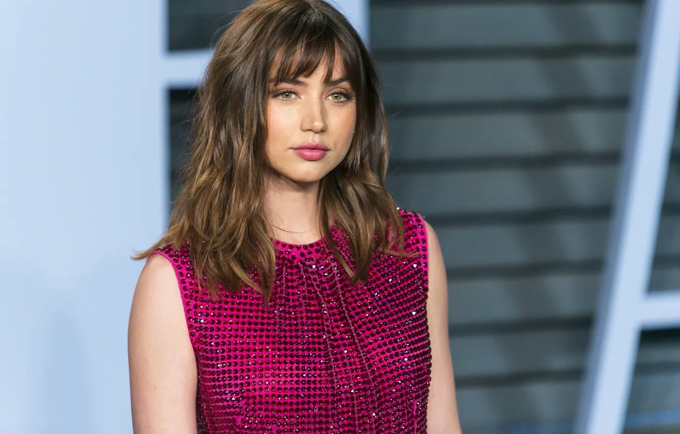 Photo wallpaper look, makeup, actress, hair, Ana de Armas, Ana de Armas