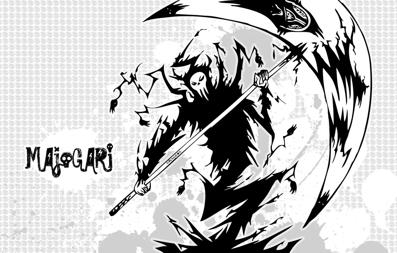 Photo wallpaper Soul eater, Soul Eater, Shinigami, death scythe, shinigami, the God of death