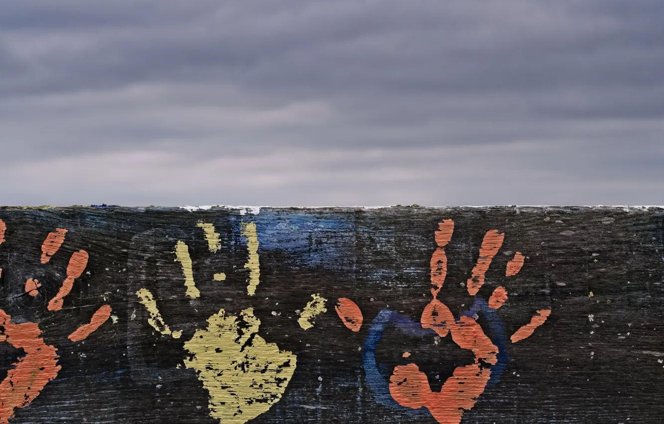 Photo wallpaper background, color, imprint