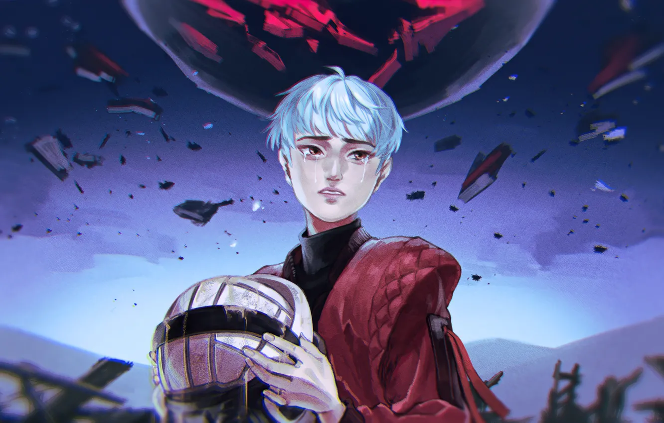 Photo wallpaper Valkyrie, Valkyrie, Game Art, Game Art, Apex Legends, apex