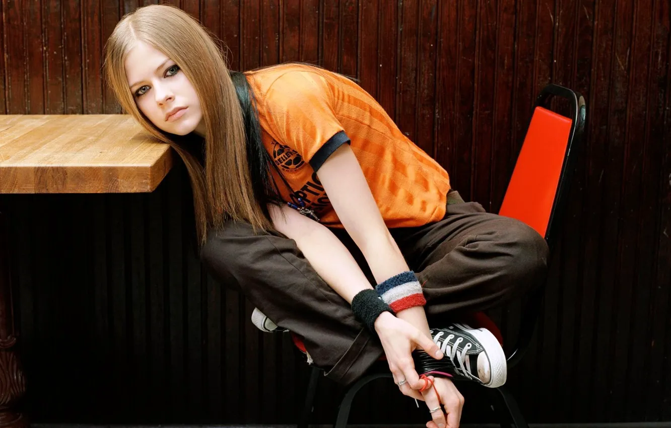 Photo wallpaper girl, photo, singer, Avril Lavigne, Avril Lavigne
