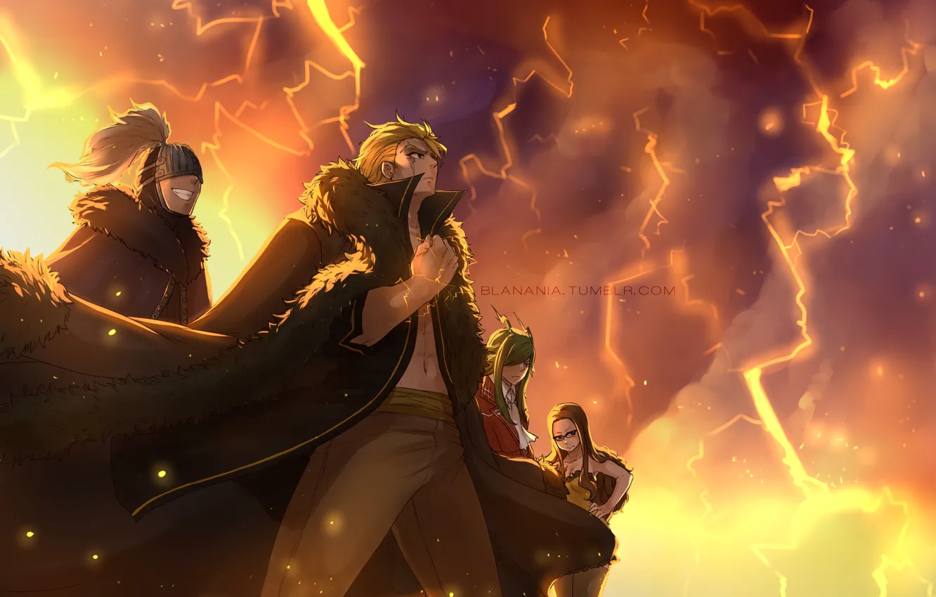 Photo wallpaper anime, art, guy, fairy tail, Fairy tail