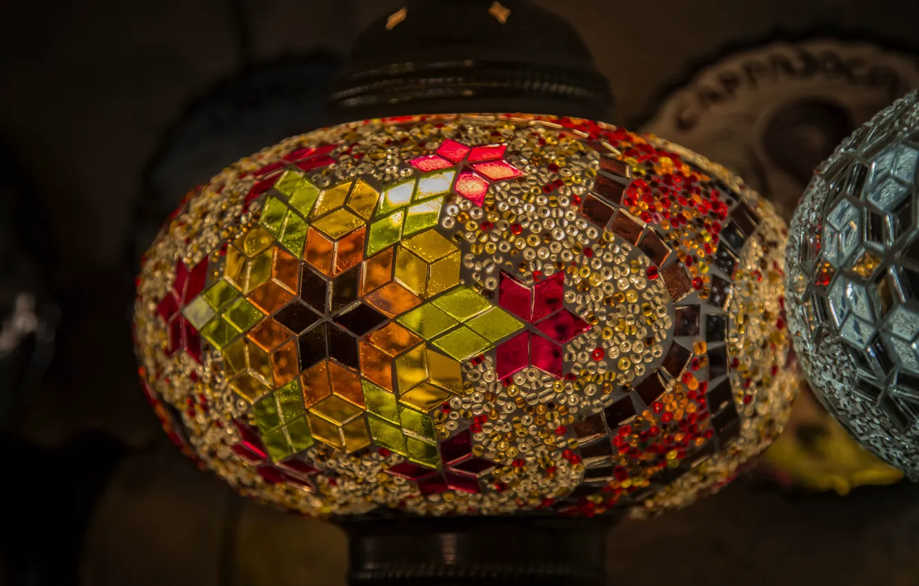 Photo wallpaper light, glass, design, color, interior, lamp, Kide fotoart, light & darkness