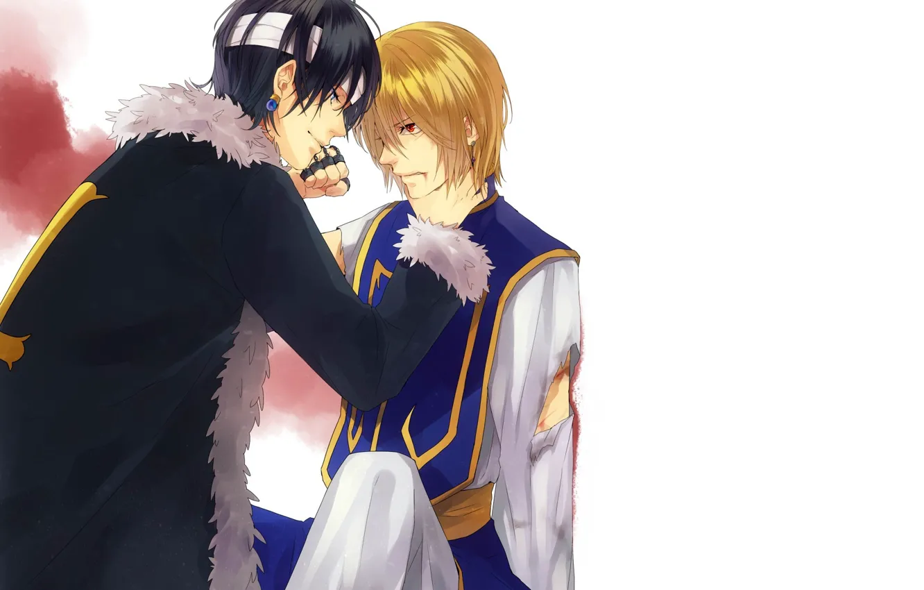 Photo wallpaper blood, art, guy, Hunter x Hunter, Hunter x Hunter