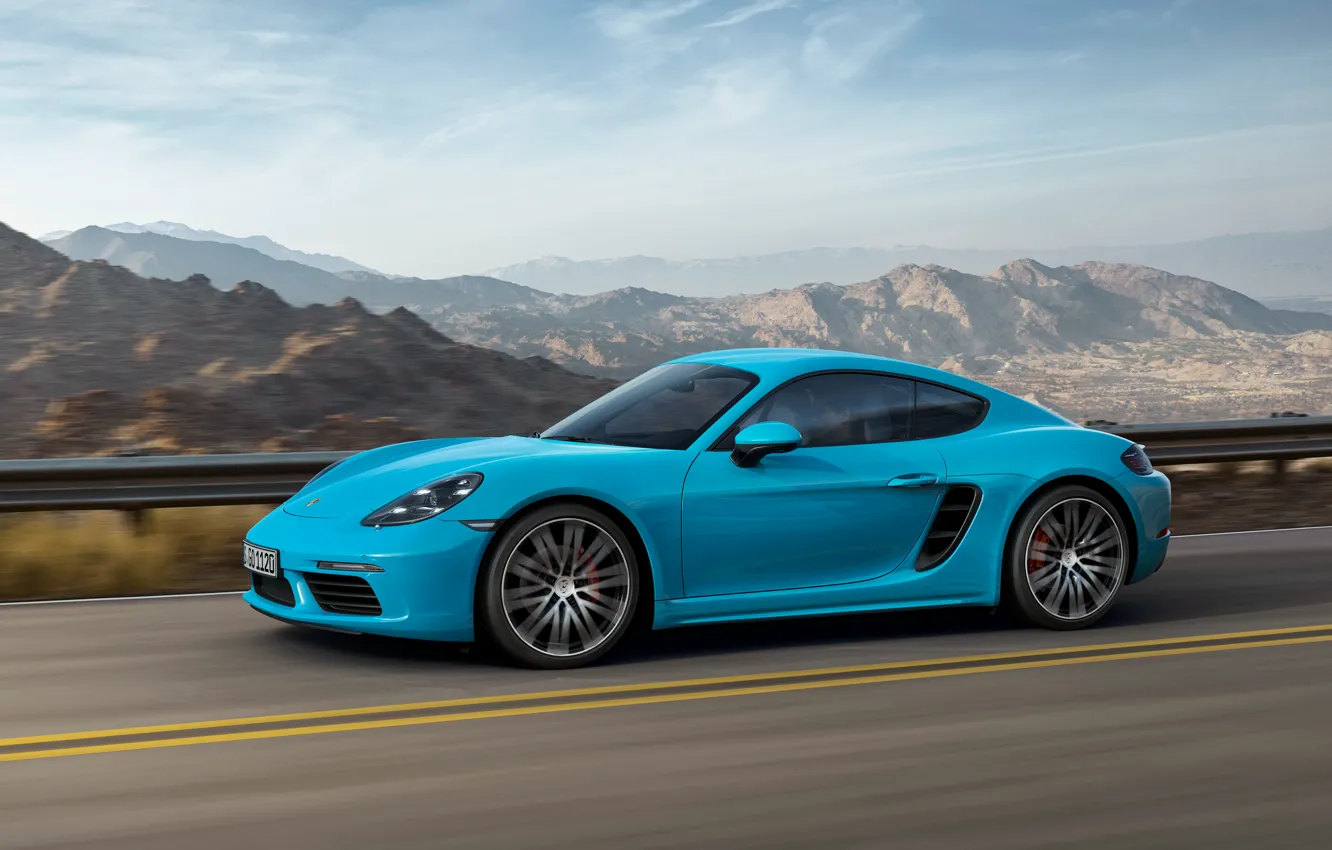 Photo wallpaper Porsche, Cayman, Porsche, Caiman