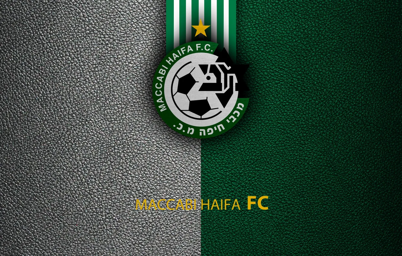 Photo wallpaper wallpaper, sport, logo, football, Maccabi Haifa