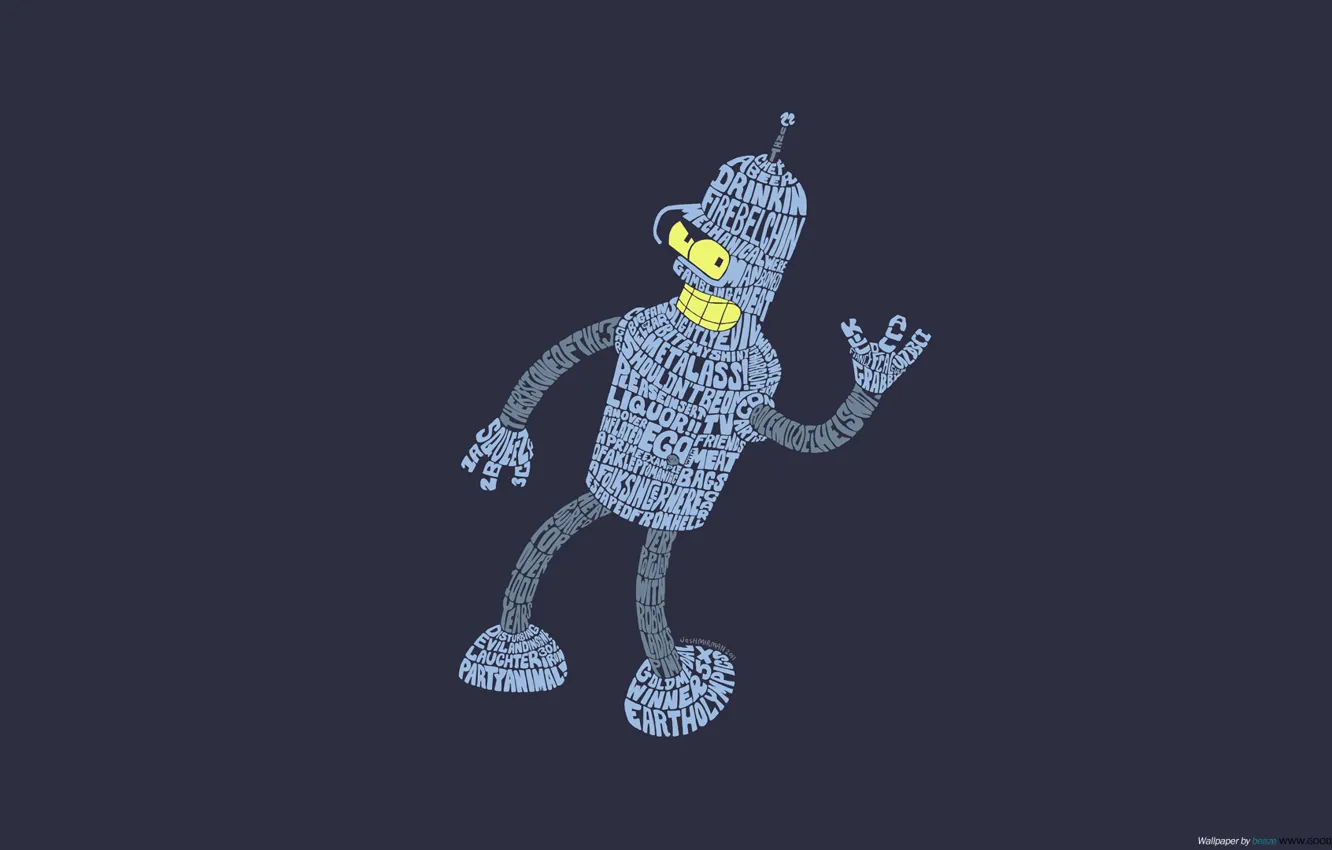 Wallpaper Bender, words, bender, from the words for mobile and desktop