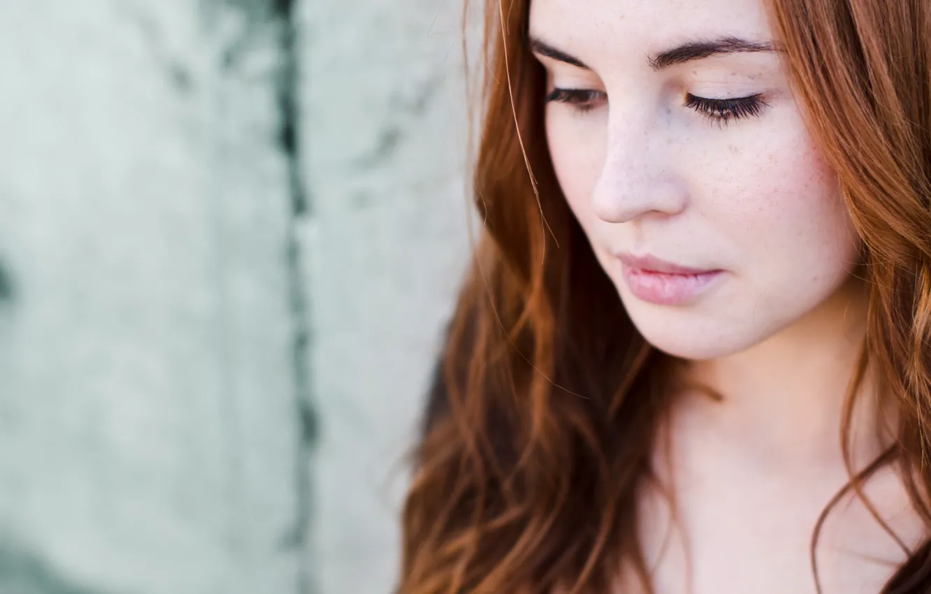 Photo wallpaper girl, portrait, Esther