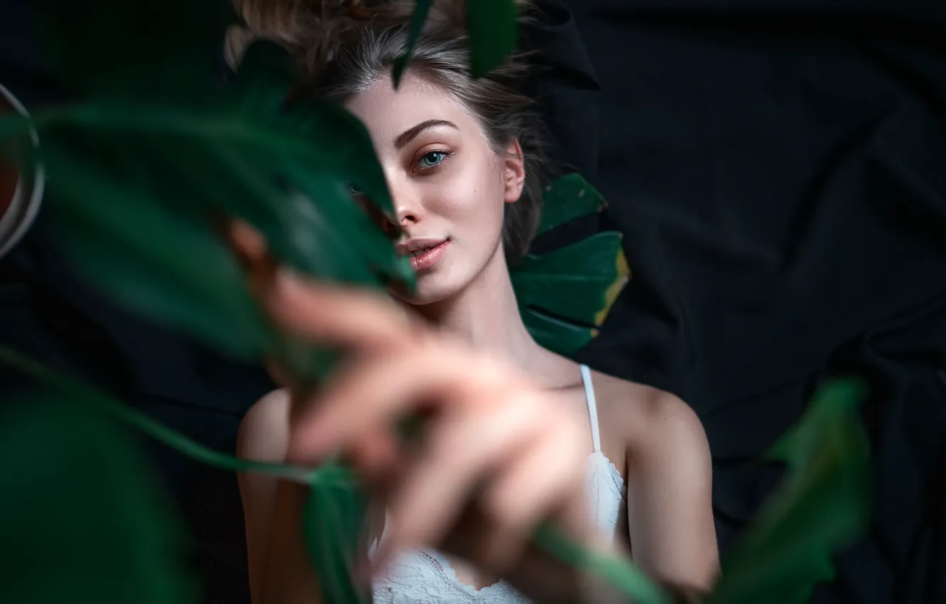 Photo wallpaper sponge, retouching, Polly, Kustarev Maxim