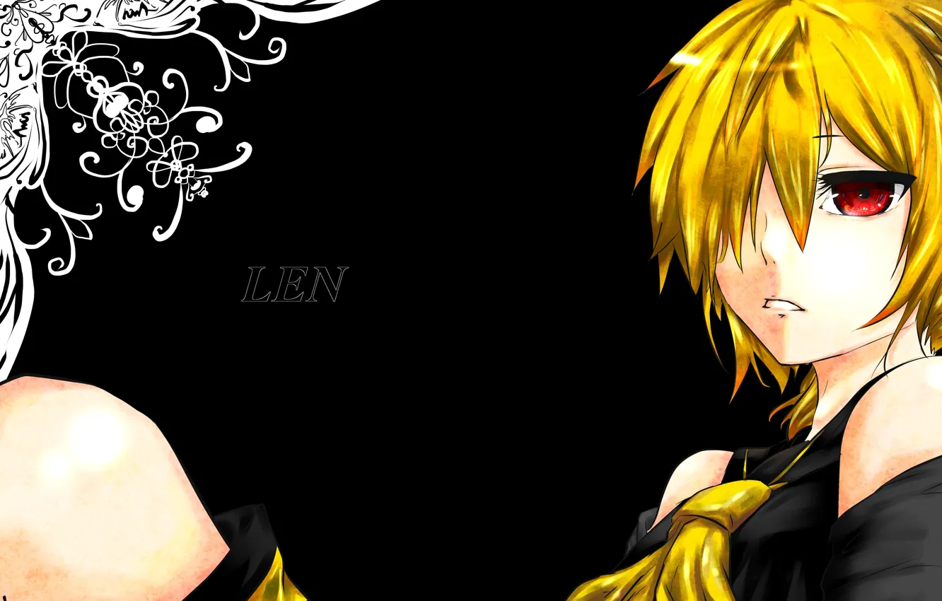 Photo wallpaper look, anime, art, Vocaloid, Vocaloid, characters