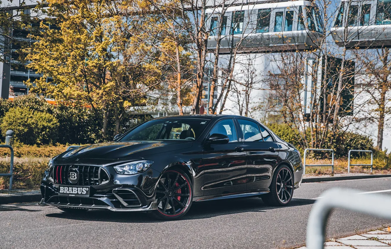 Photo wallpaper Mercedes, Benz, Brabus, E Class, Mercedes Benz AMG E63 S Brabus 800